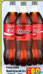 COCA COLA GAZLI İÇECEK KOLA 2 L